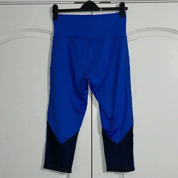 Guess Logo Mesh-Trim Leggings - Picture 4 of 8